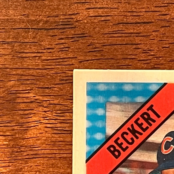 1972 KELLOGG'S XOGRAPH 3-D STARS BASEBALL CUBS GLENN BECKERT #24 of 54 - Picture 6 of 6